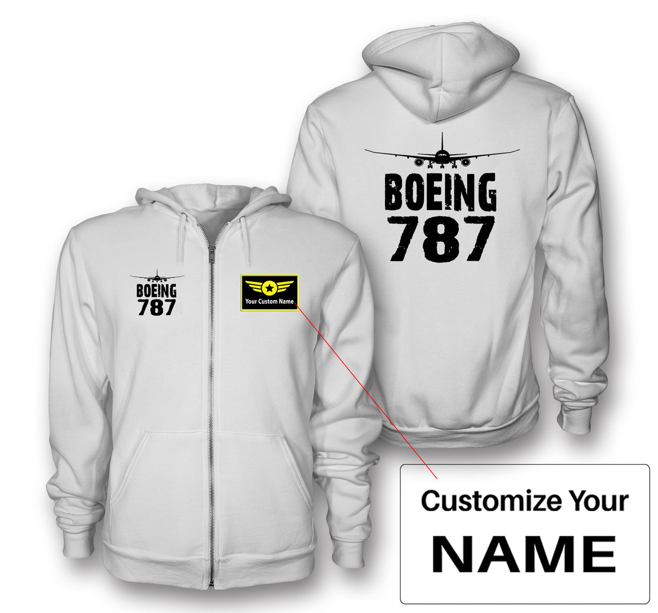 Boeing 787 pilot hoodie from Aviation Shop
