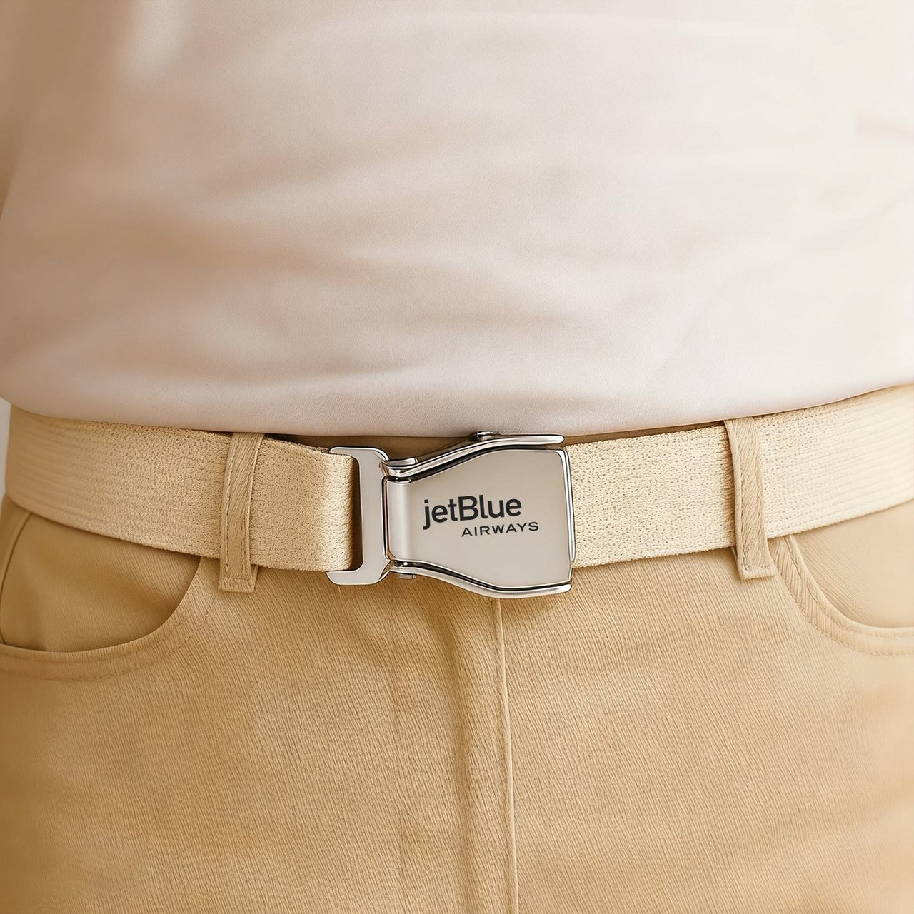 jetBlue Airways Airlines Designed Fashion Airplane Seat Belts