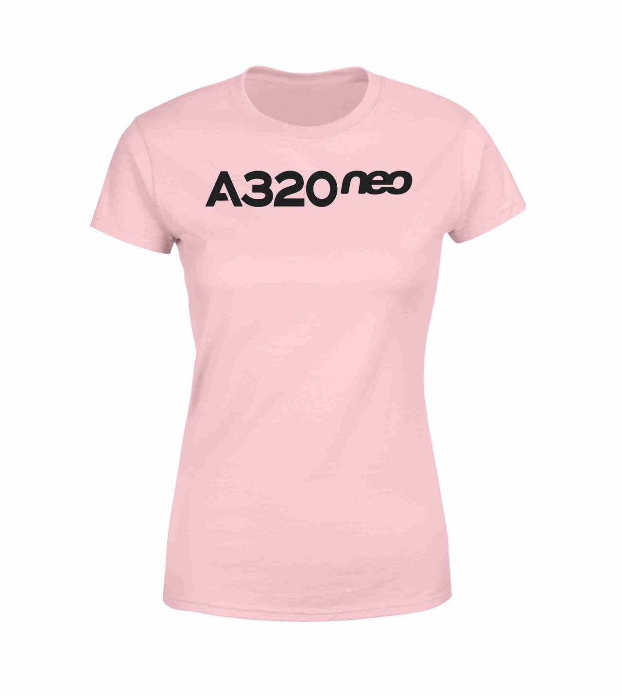 A320neo & Text Designed Women T-Shirts