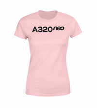 Thumbnail for A320neo & Text Designed Women T-Shirts
