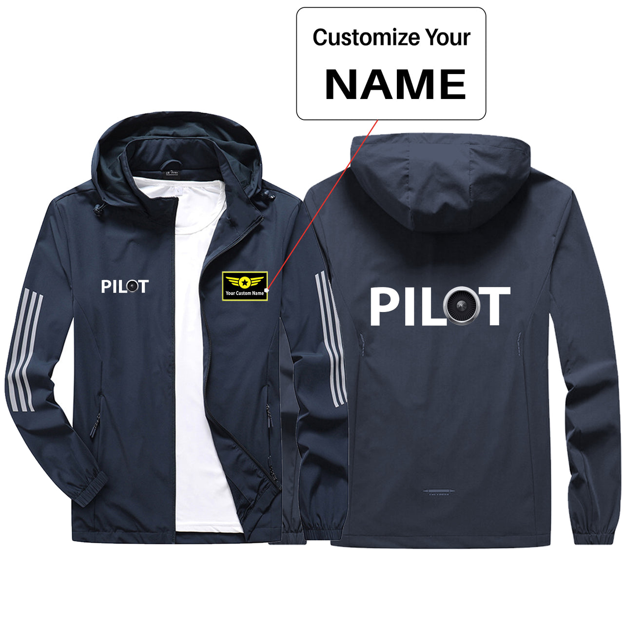 Pilot & Jet Engine Sport & Running Jackets