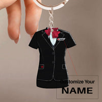 Thumbnail for Air Canada Uniform Acrylic Keychain