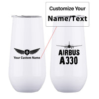Thumbnail for Airbus A330 & Plane Designed 6oz Egg Cups
