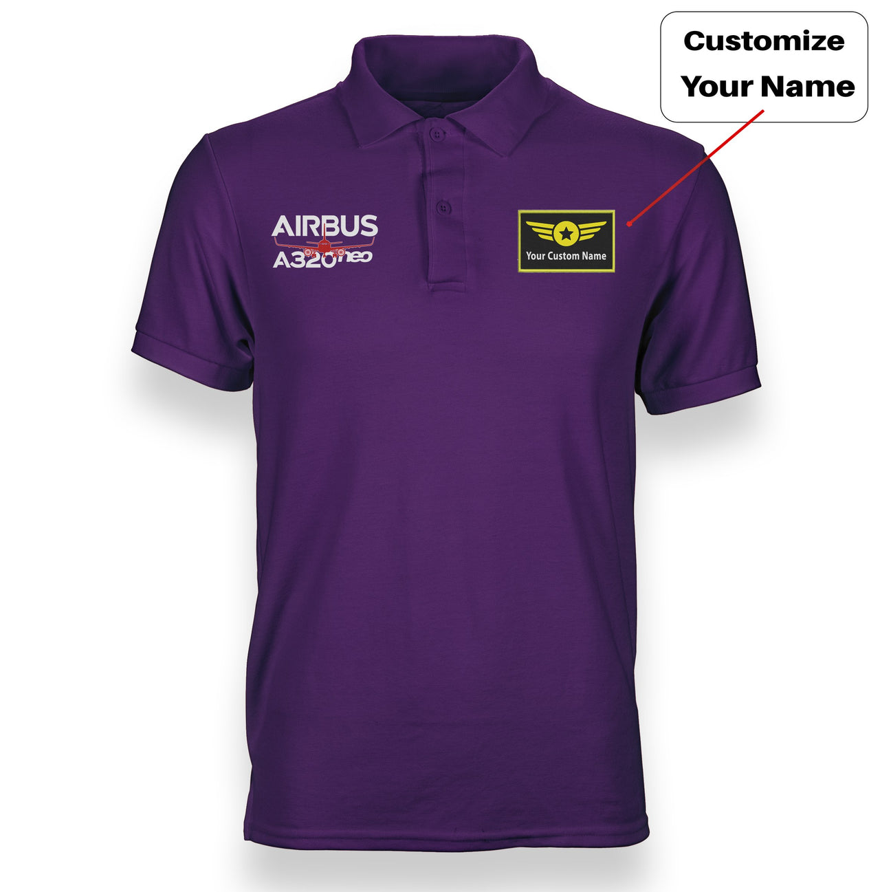 Amazing Airbus A320neo Designed "WOMEN" Polo T-Shirts