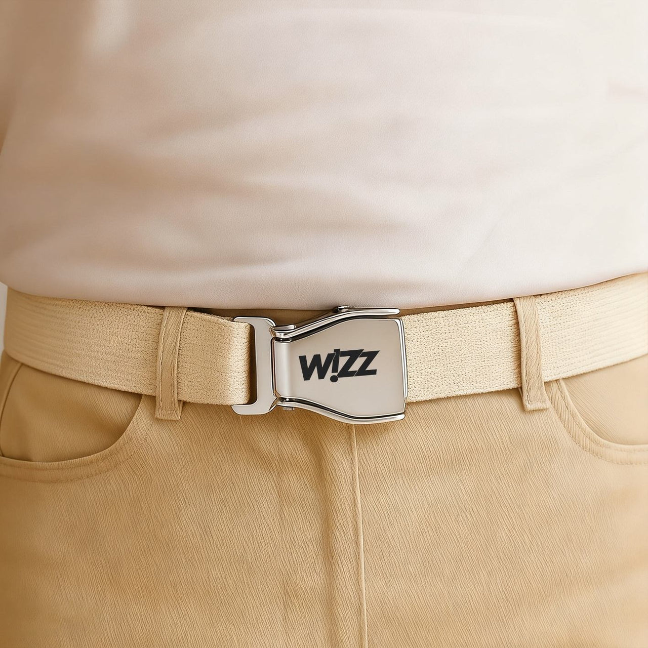 Wizz Airlines Designed Fashion Airplane Seat Belts