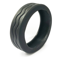 Thumbnail for 8PCS Luggage Wheels Protector Silicone Wheels Caster Shoes