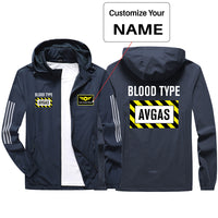 Thumbnail for Blood Type AVGAS Sport & Running Jackets