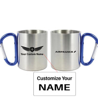 Thumbnail for Air France Airlines Designed Stainless Steel Outdoors Mugs