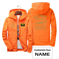 Thumbnail for Retired Pilot & Coctails Designed Thin Windbreaker Jackets