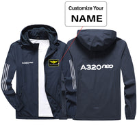 Thumbnail for A320neo & Text Sport & Running Jackets