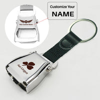 Thumbnail for Aer Lingus Airlines Designed Airplane Seat Belt Key Chains