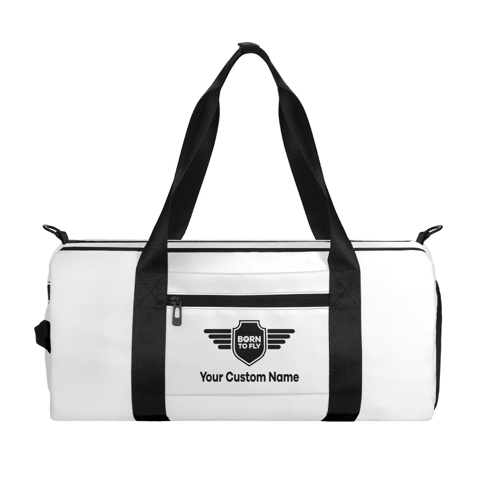 Custom Name (Badge 5) Designed Sports Bag