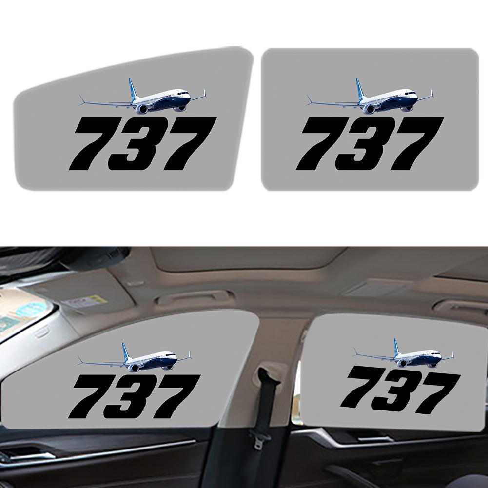 Super Boeing 737-800 Designed Car Sun Shade (Side window)