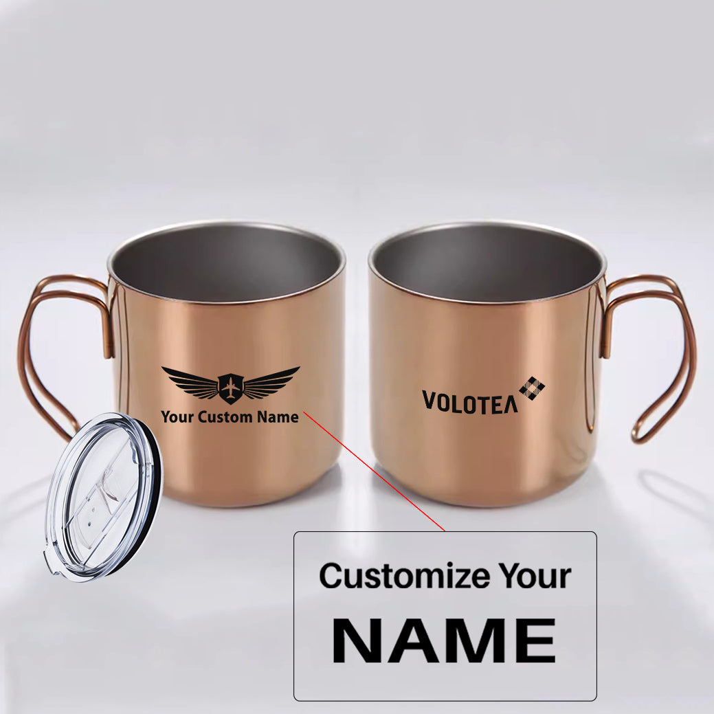 Volotea Airlines Designed Stainless Steel Portable Mugs