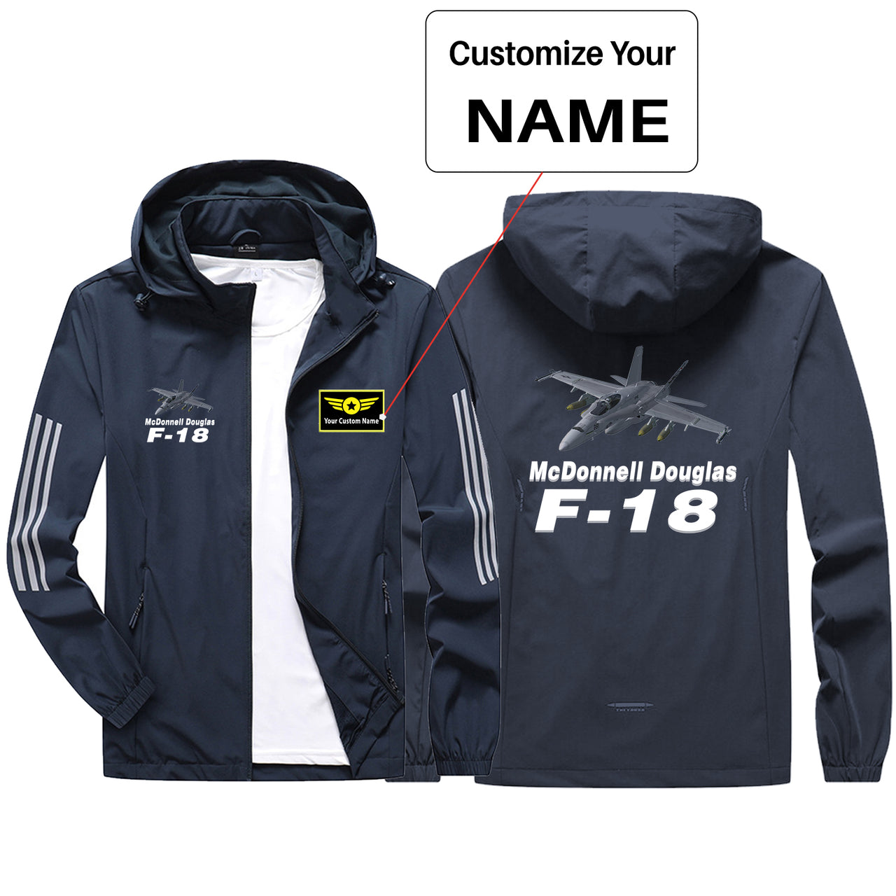 The McDonnell Douglas F18 Sport & Running Jackets