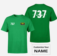 Thumbnail for Boeing 737 Designed Designed Double-Side T-Shirts