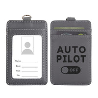 Thumbnail for Auto Pilot Off Designed ID Card Holder