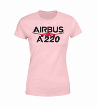 Thumbnail for Amazing Airbus A220 Designed Women T-Shirts