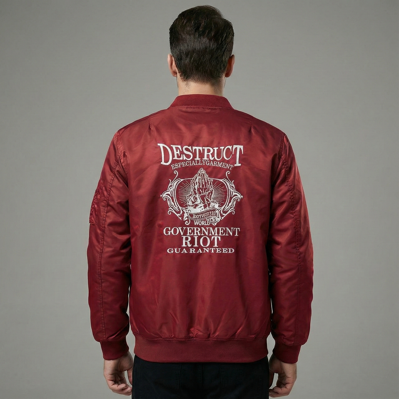 Government Riot Designed Pilot Bomber Jackets