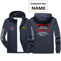 Thumbnail for Rule 1 - Pilot is Always Correct Sport & Running Jackets