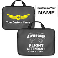 Thumbnail for Flight Attendant Designed Laptop & Tablet Bags