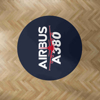 Thumbnail for Amazing Airbus A380 Designed Carpet & Floor Mats (Round)
