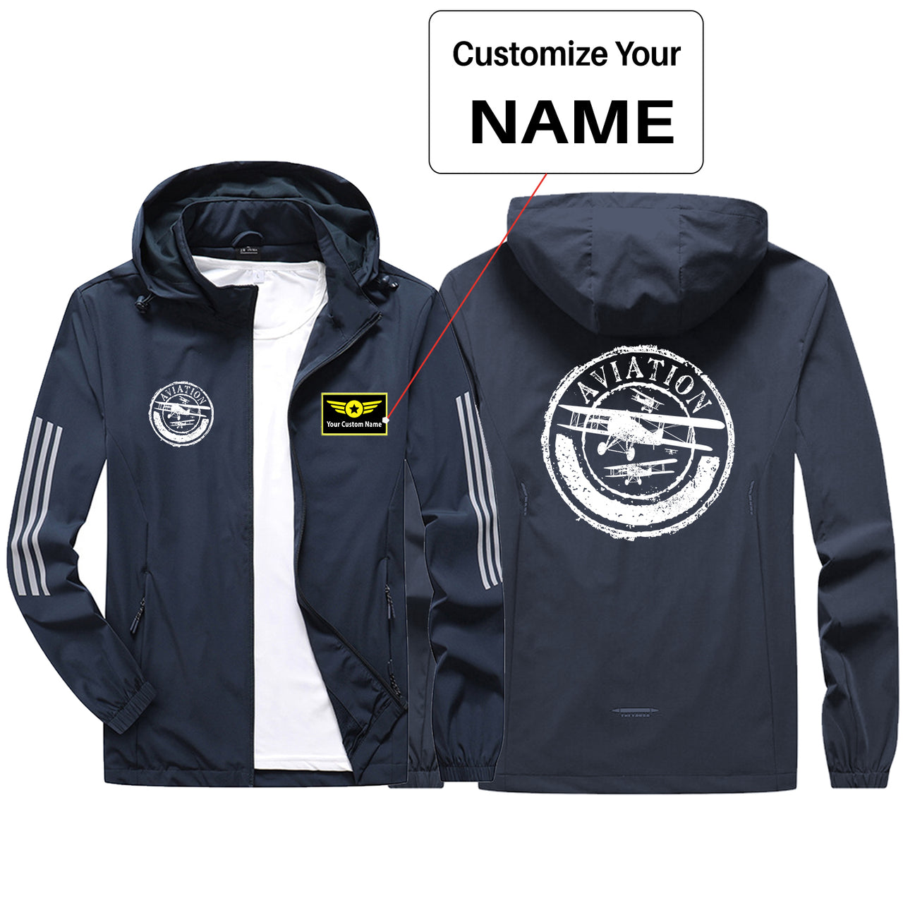 Aviation Lovers Sport & Running Jackets