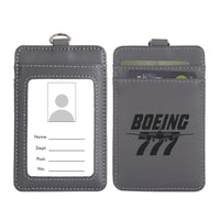 Thumbnail for Amazing Boeing 777 Designed ID Card Holder