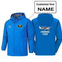 Thumbnail for The Cessna 152 Designed Rain Jackets & Windbreakers