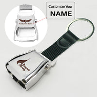 Thumbnail for Bangkok Airways Airlines Designed Airplane Seat Belt Key Chains