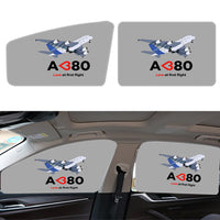 Thumbnail for Airbus A380 Love at first flight Designed Car Sun Shade (Side window)
