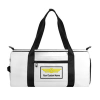 Thumbnail for Custom Name (Badge 1) Designed Sports Bag