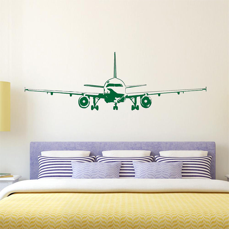 Face to Face with Airbus A320 Designed Wall Sticker