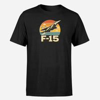 Thumbnail for Retro Fighter Jet F15 Design Super Quality T-Shirts