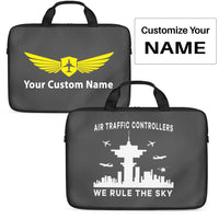 Thumbnail for Air Traffic Controllers - We Rule The Sky Designed Laptop & Tablet Bags