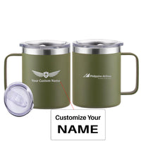 Thumbnail for Philippine Airlines Designed Stainless Steel Laser Engraved Mugs