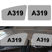 Thumbnail for A319 Flat Text Designed Car Sun Shade (Side window)
