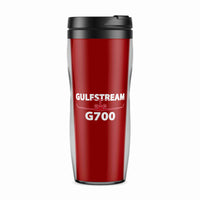 Thumbnail for Amazing Gulfstream G700 Designed Plastic Travel Mugs