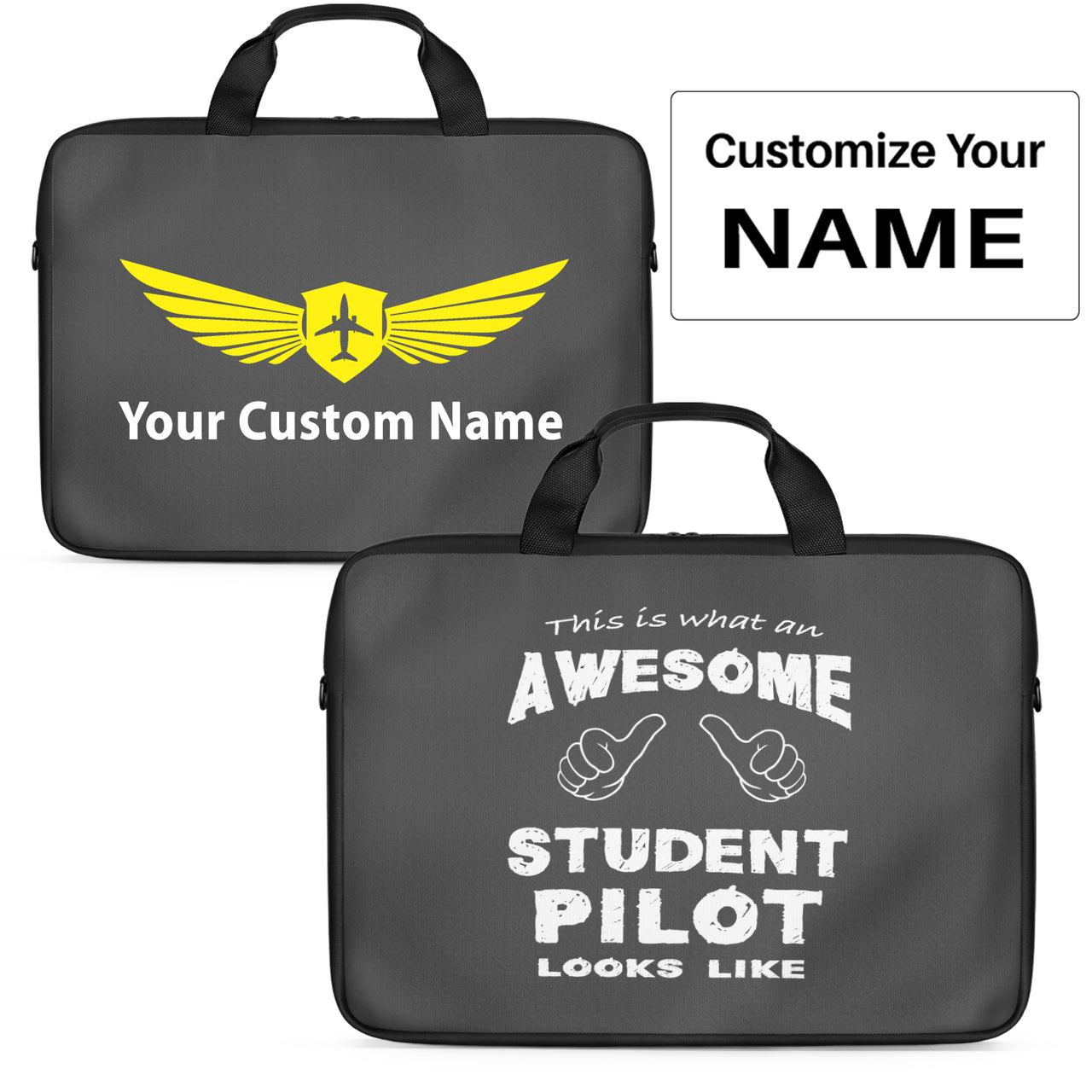 Student Pilot Designed Laptop & Tablet Bags