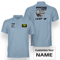 Thumbnail for Boeing 737 & Leap 1B Designed Double Side Polo T-Shirts