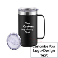 Thumbnail for Custom Design Image Logo Designed Stainless Steel Beer Mugs