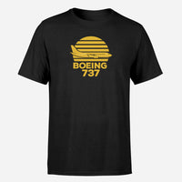 Thumbnail for Retro Boeing 737 Design Super Quality T-Shirts
