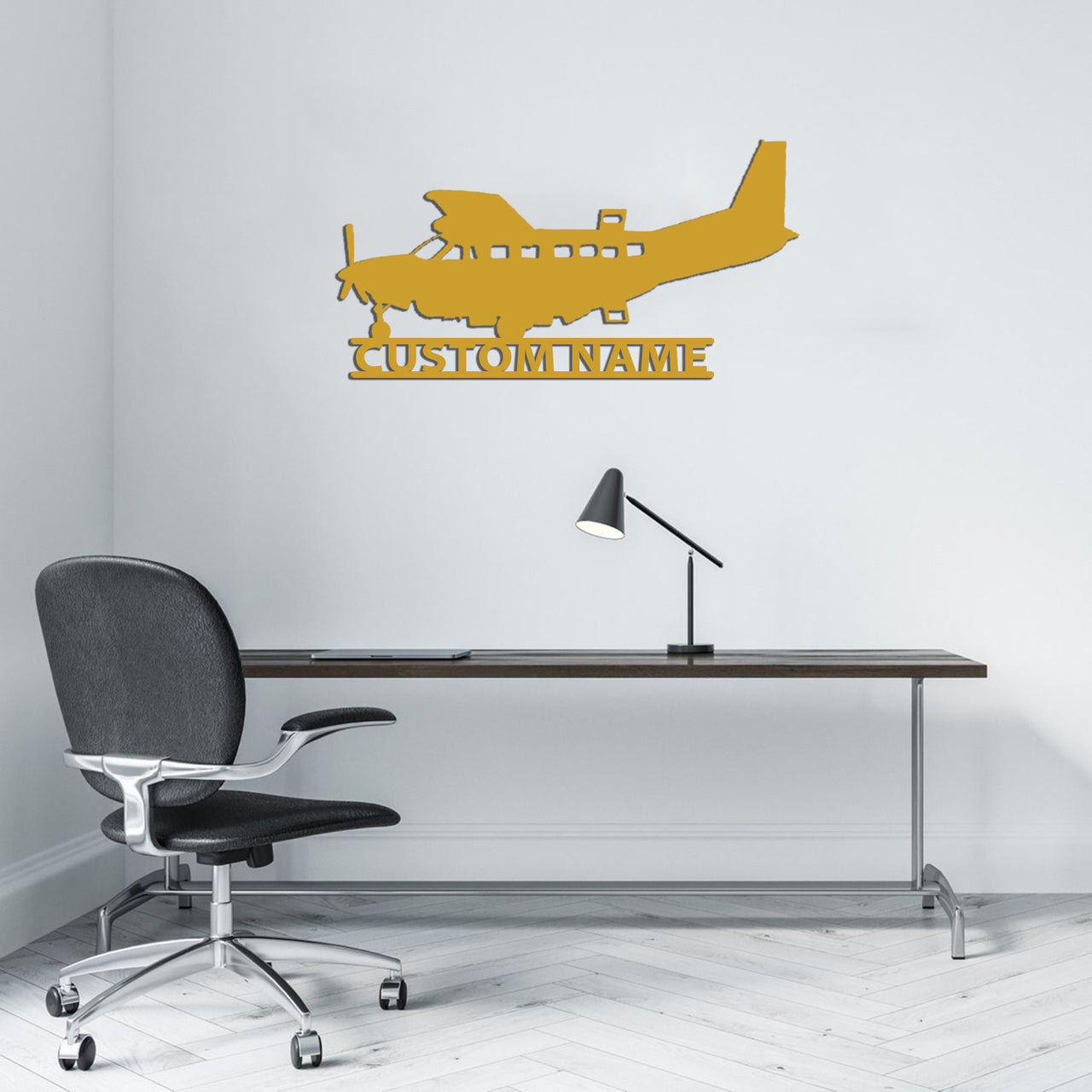 Cessna Caravan Designed Wall Sticker Designed Wall Metal Signs