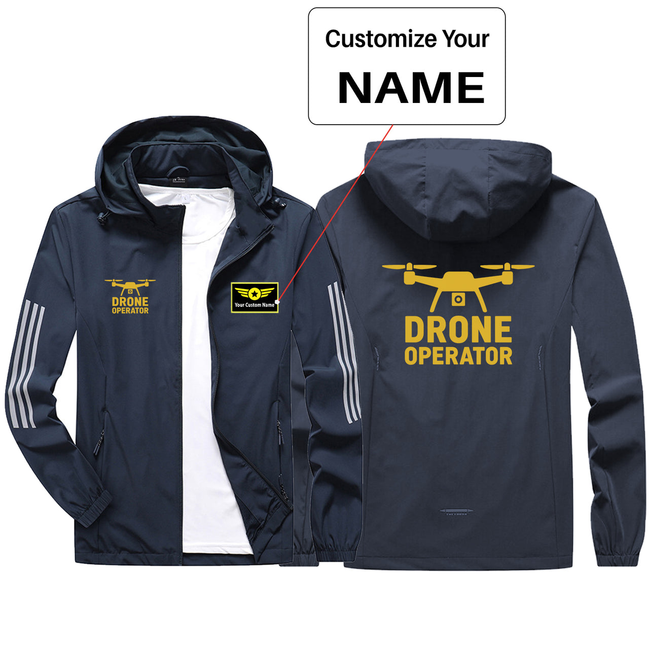 Drone Operator Design Sport & Running Jackets