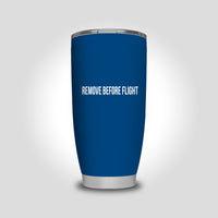 Thumbnail for Remove Before Flight 2 Designed Tumbler Travel Mugs