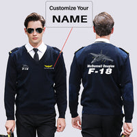 Thumbnail for The McDonnell Douglas F18 Designed Wool Pilot Sweaters