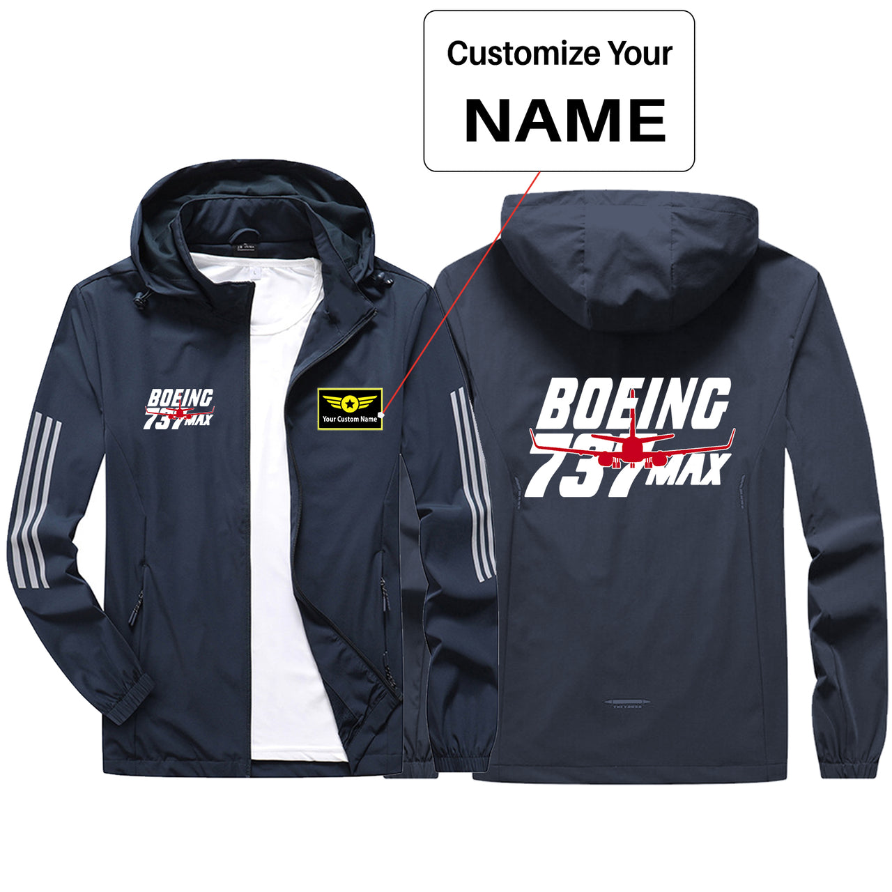 Amazing Boeing 737 Max Sport & Running Jackets
