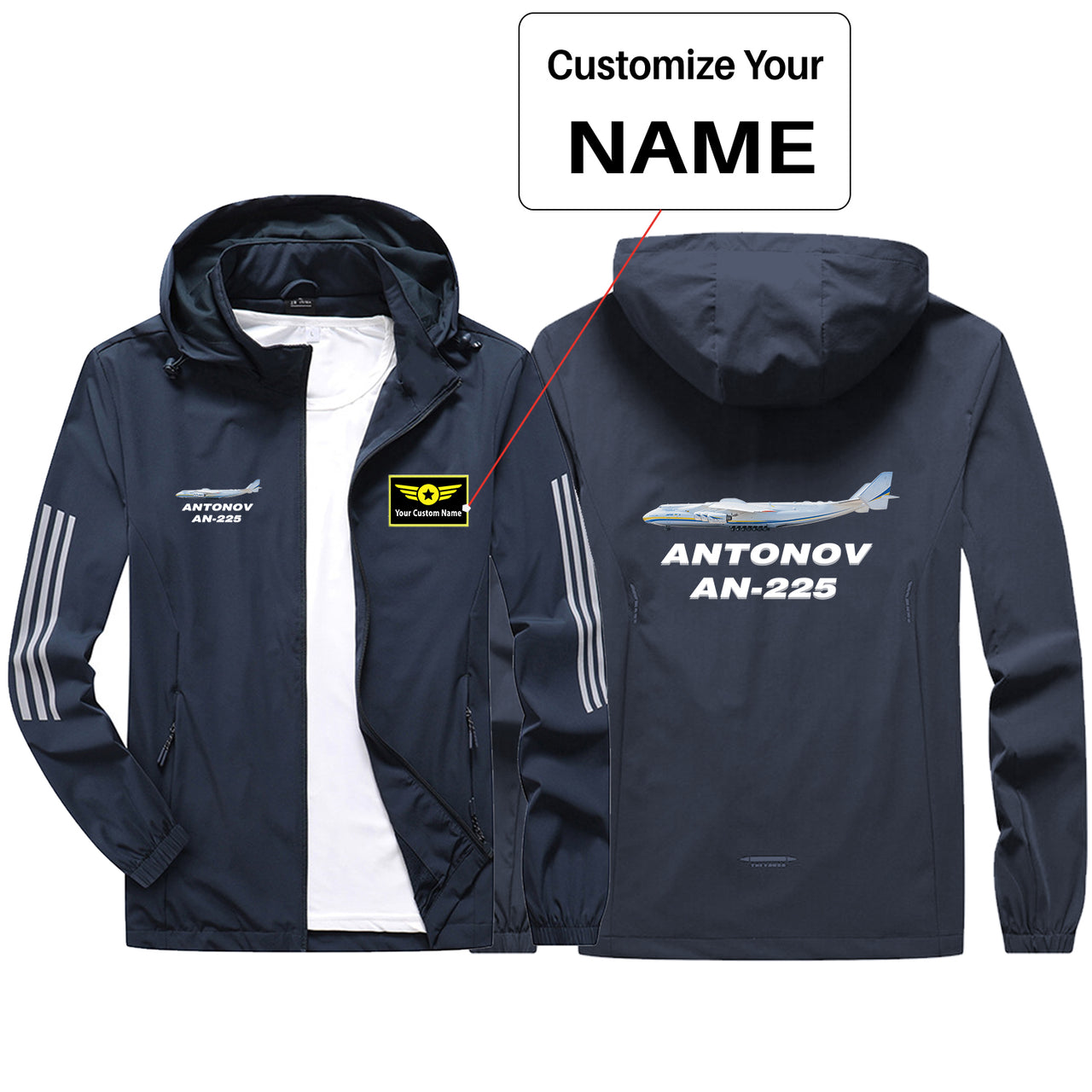 The Antonov AN-225 Sport & Running Jackets