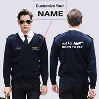 Thumbnail for Born To Fly Military Designed Wool Pilot Sweaters