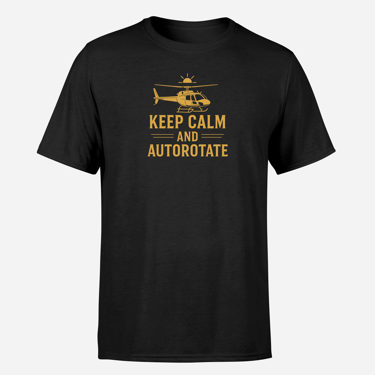 Keep Calm and Autorotate Design Super Quality T-Shirts